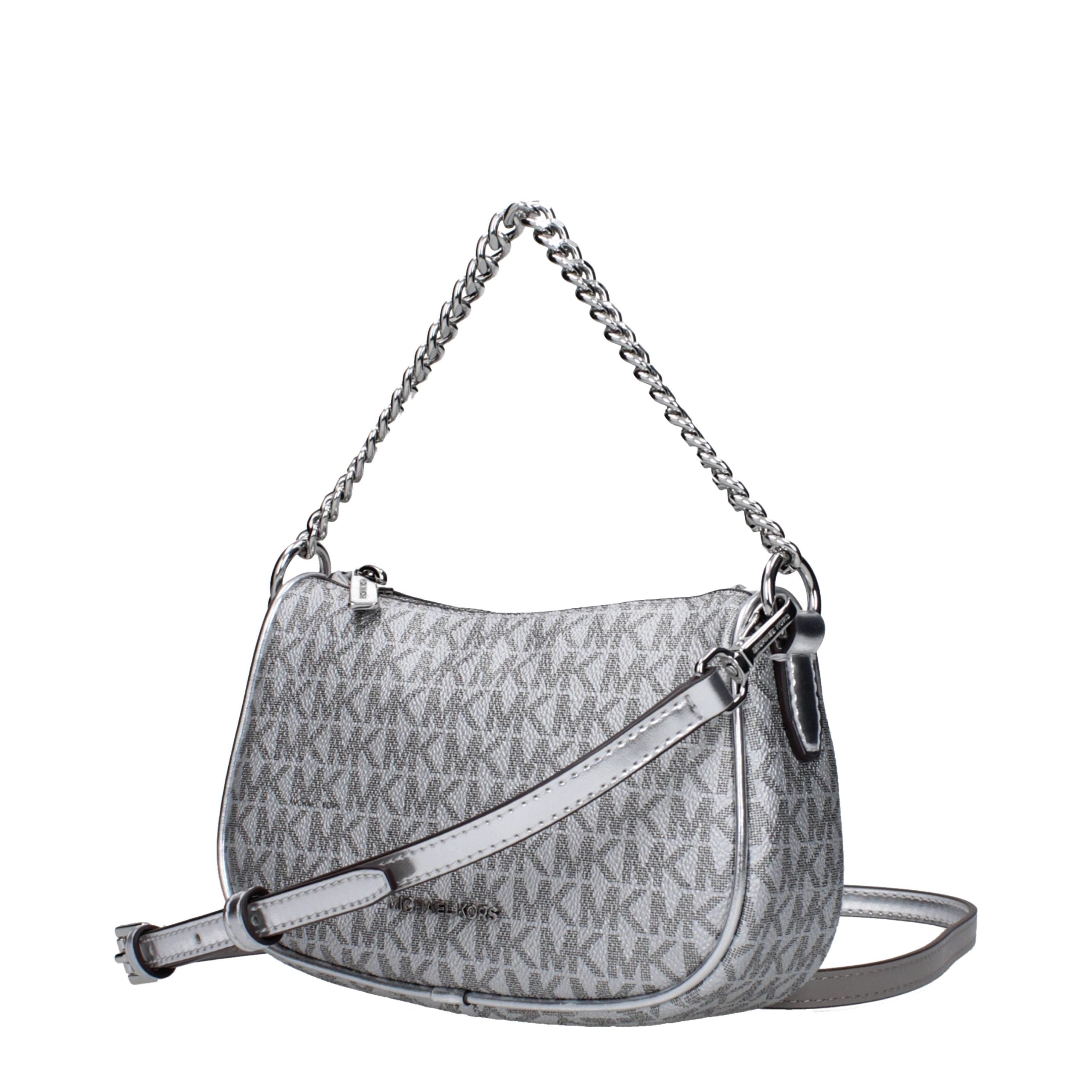 Michael Kors Gray Fabric Handbag Michael Kors