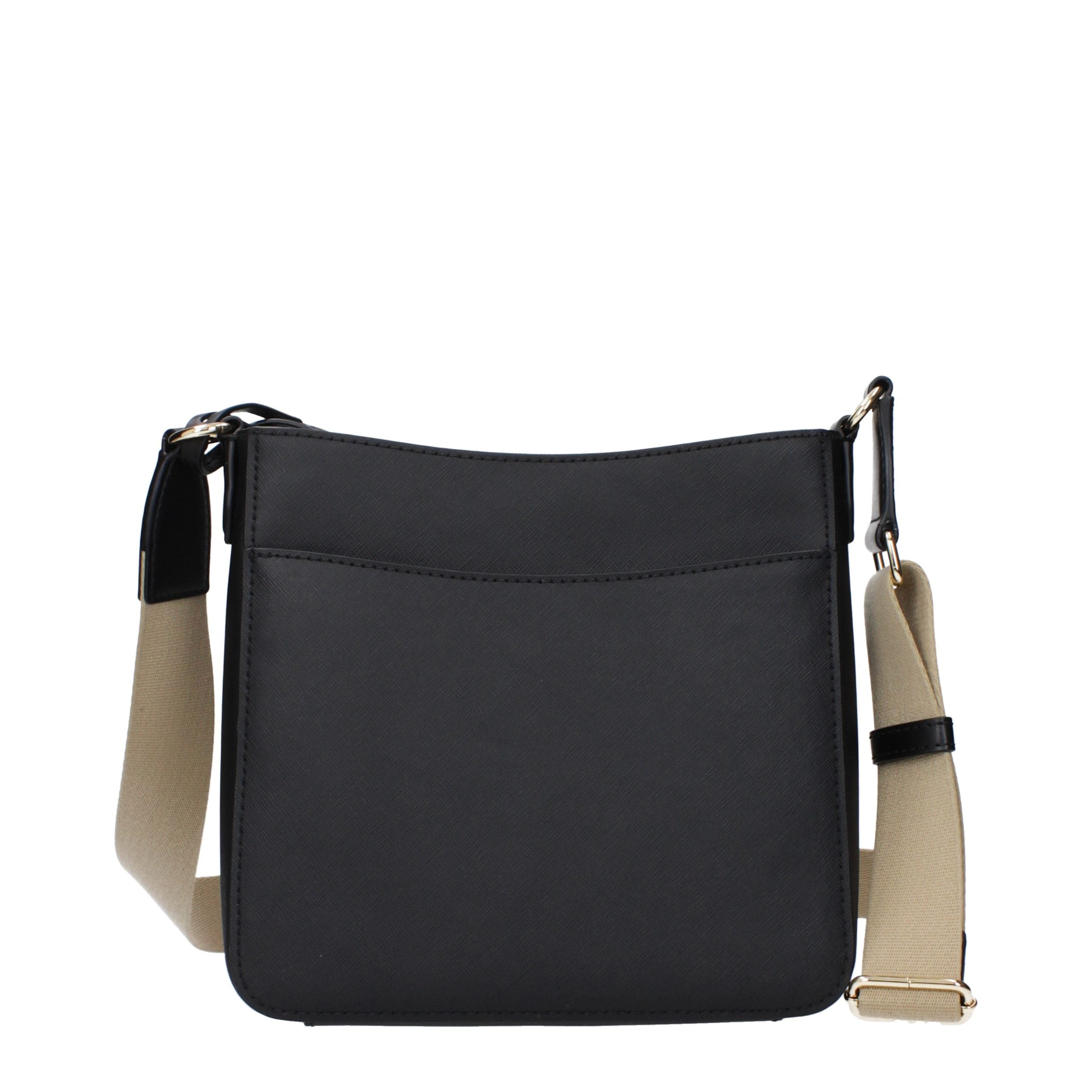 Michael Kors Black Leather Crossbody Bag Michael Kors