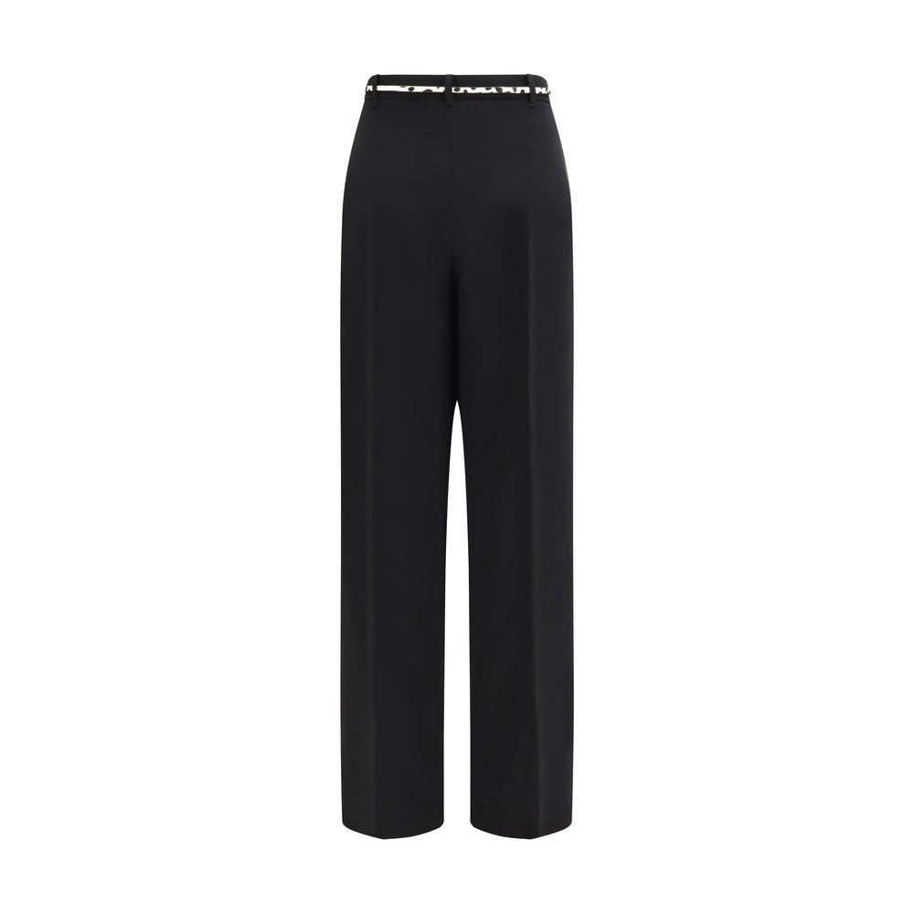 Max Mara Black Triacetate Dress Pants Max Mara