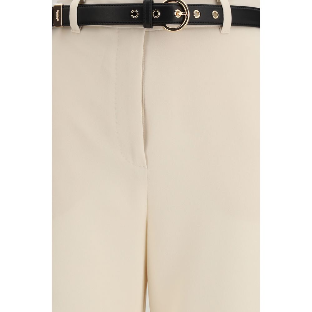 Max Mara Beige Triacetate Dress Pants Max Mara