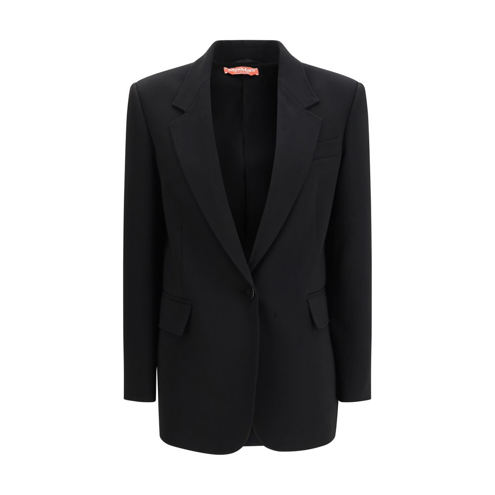 Max Mara Black Triacetate Blazer Max Mara