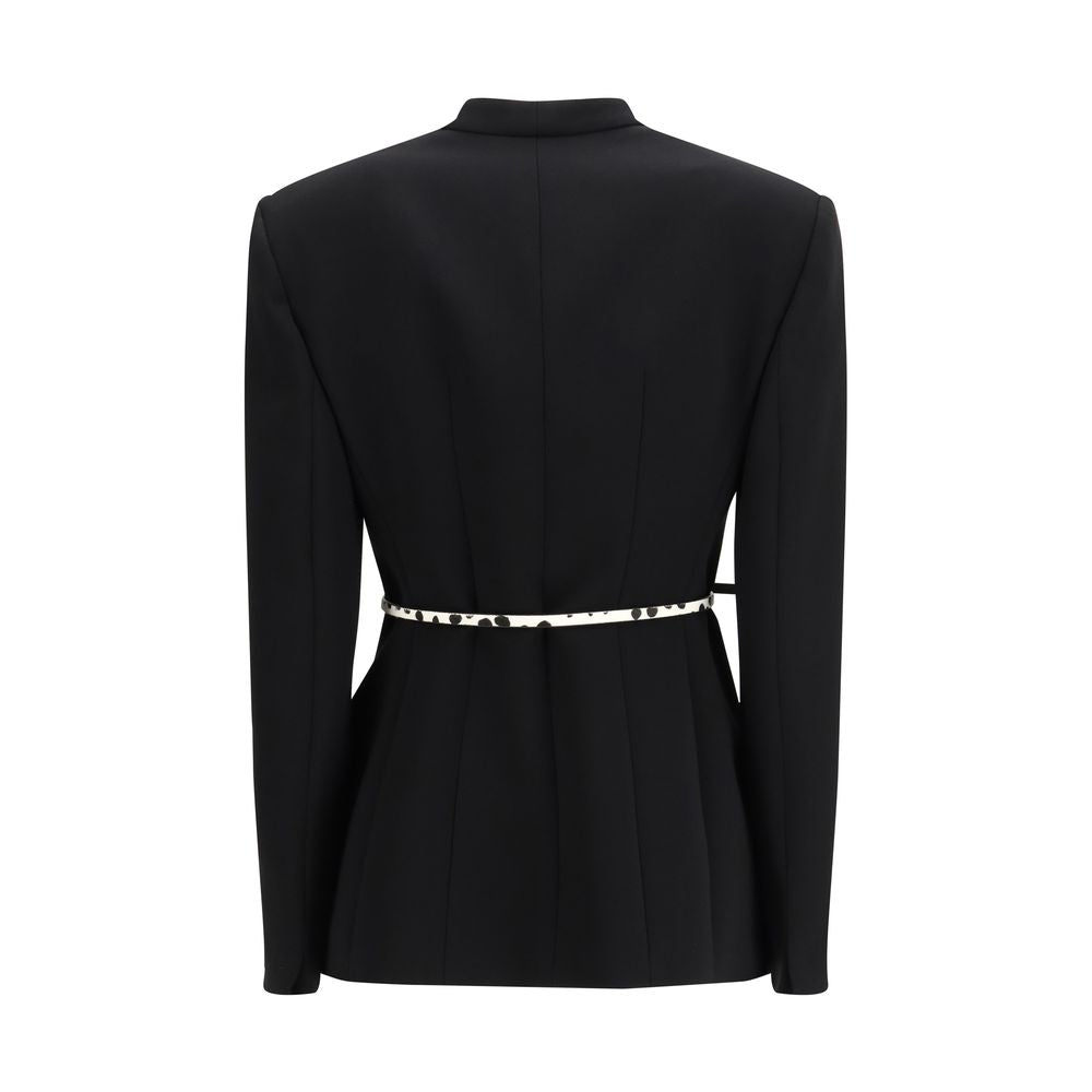 Max Mara Black Triacetate Coat Max Mara