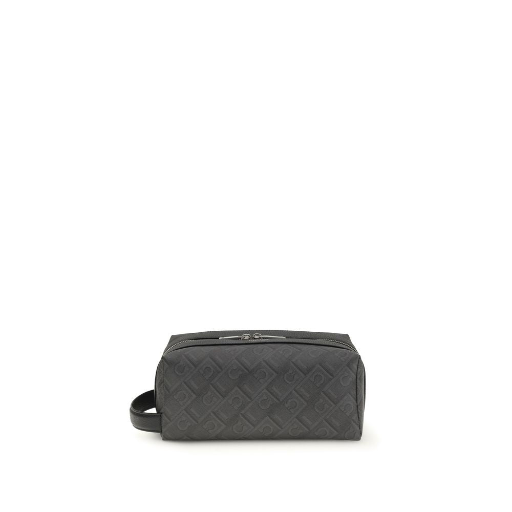 Ferragamo Black Calf Leather Bos Taurus Other Accessories Ferragamo