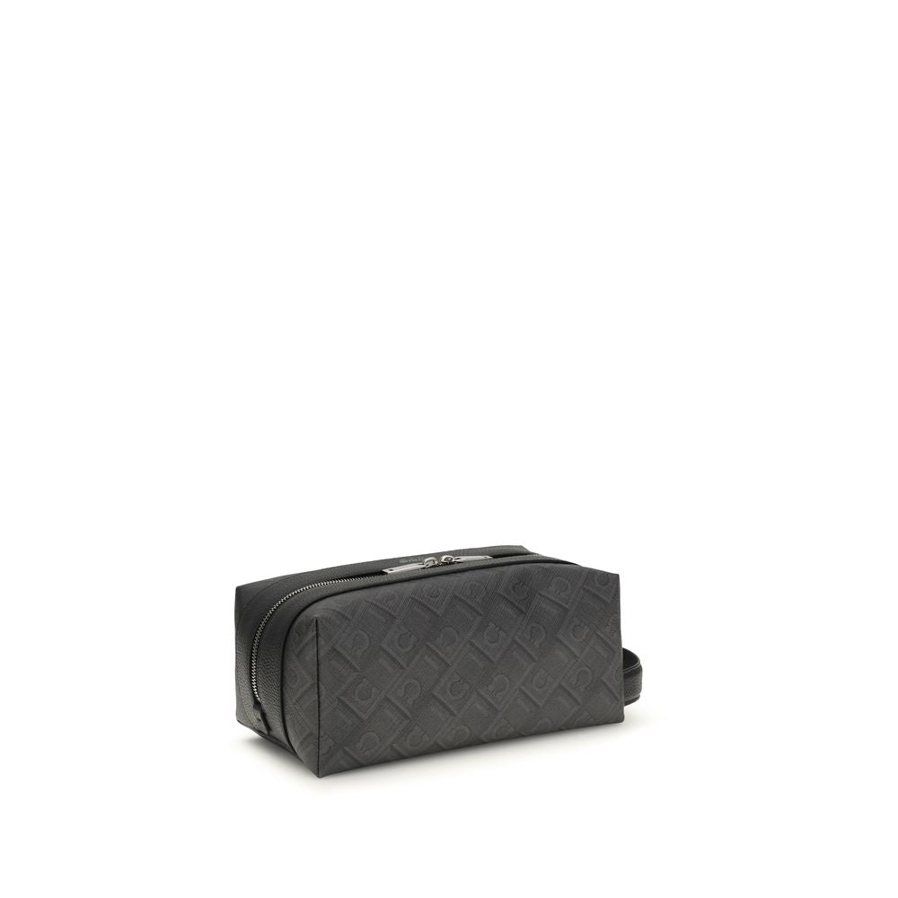 Ferragamo Black Calf Leather Bos Taurus Other Accessories Ferragamo
