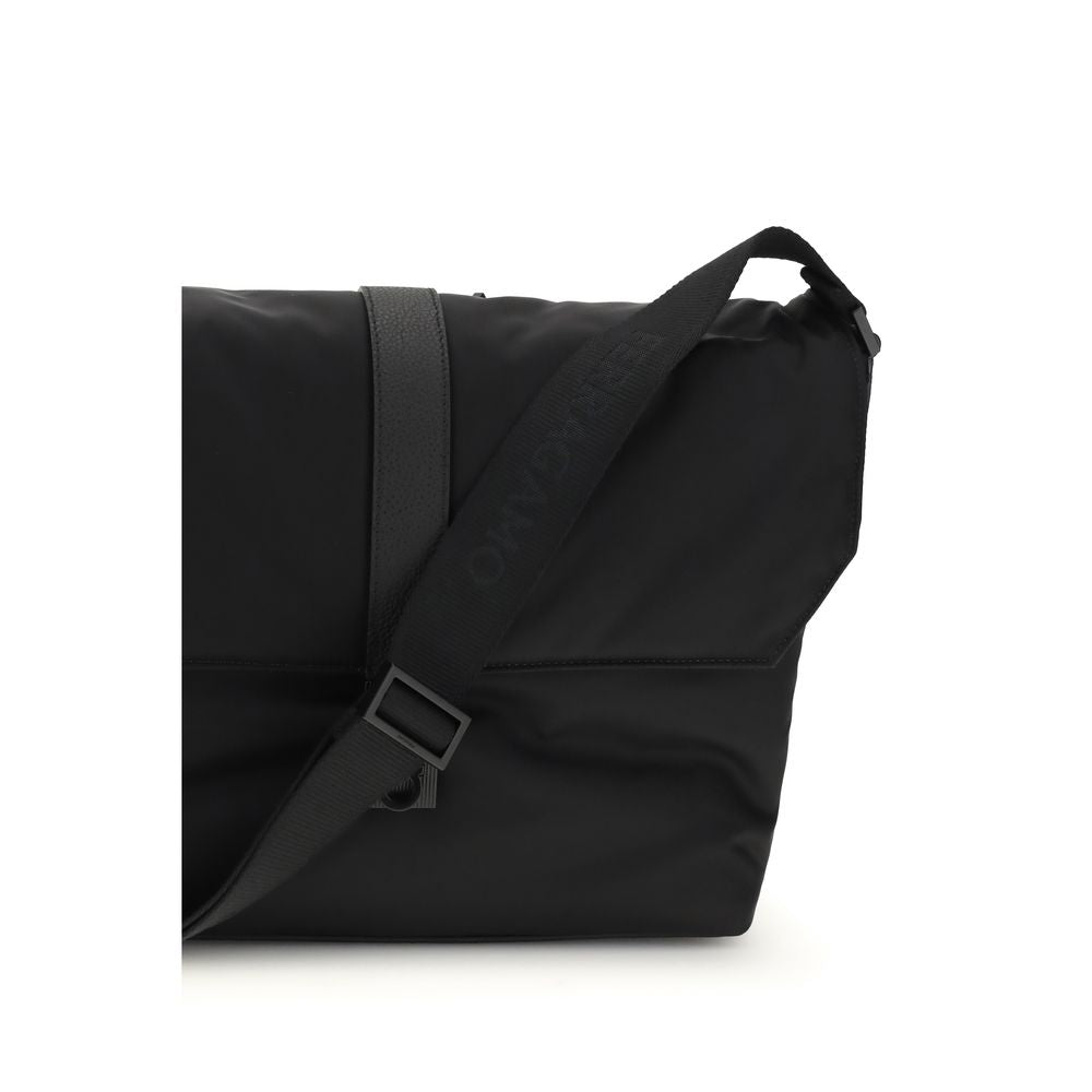 Ferragamo Black Nylon Shoulder Bag Ferragamo