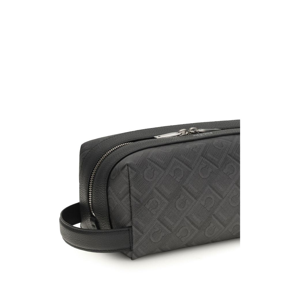 Ferragamo Black Calf Leather Bos Taurus Other Accessories Ferragamo