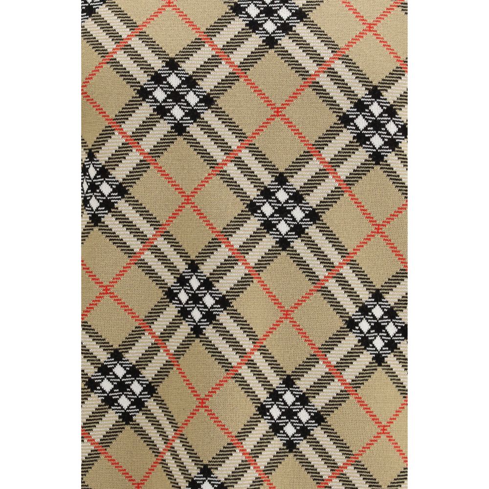 Burberry Beige Cotton Sweatshirt Burberry