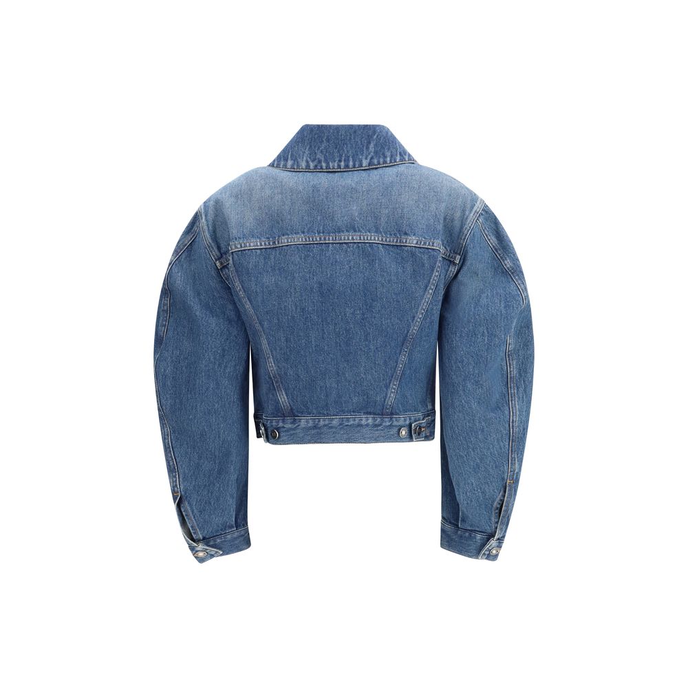 Givenchy Blue Cotton Denim Jacket Givenchy