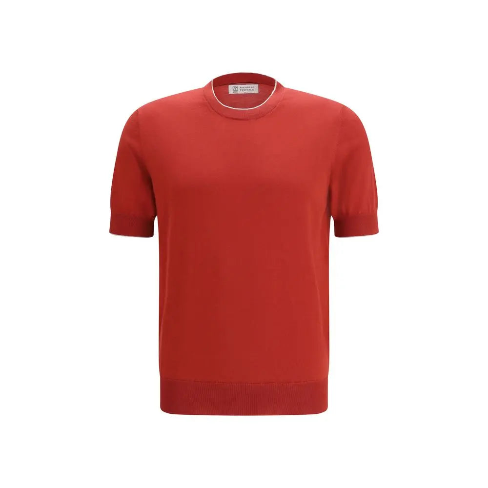 Brunello Cucinelli Multicolor Cotton T-Shirt Brunello Cucinelli