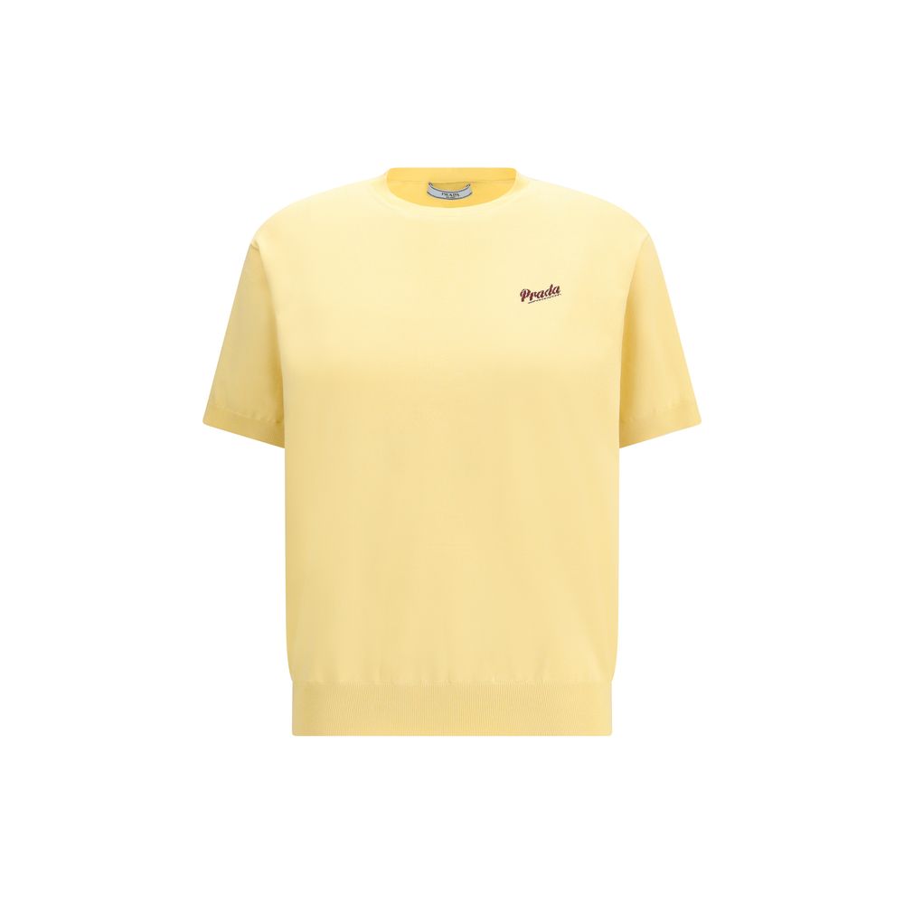 Prada Bicolor Silk Sweatshirt Prada
