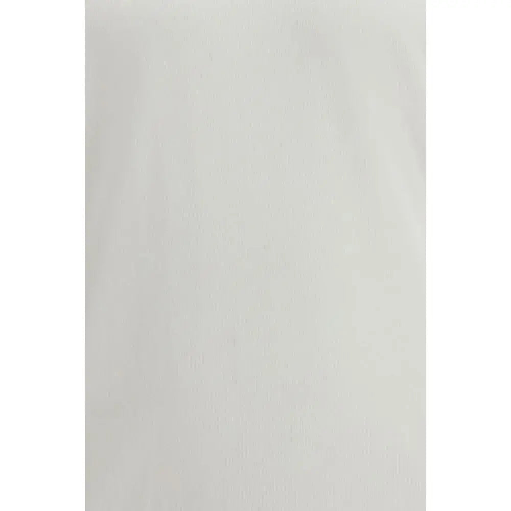 Brunello Cucinelli White Cotton T-Shirt Brunello Cucinelli