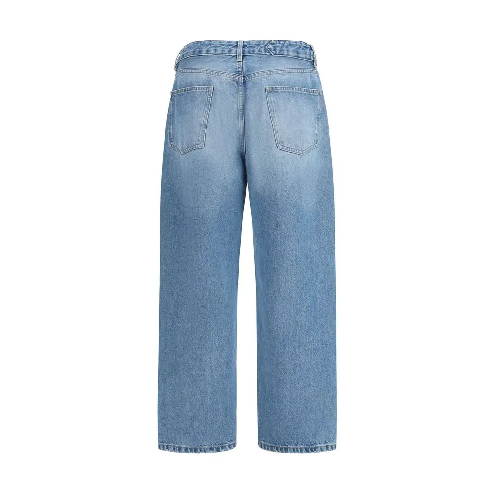 Jacquemus Blue Polyester Jeans Denim Jacquemus