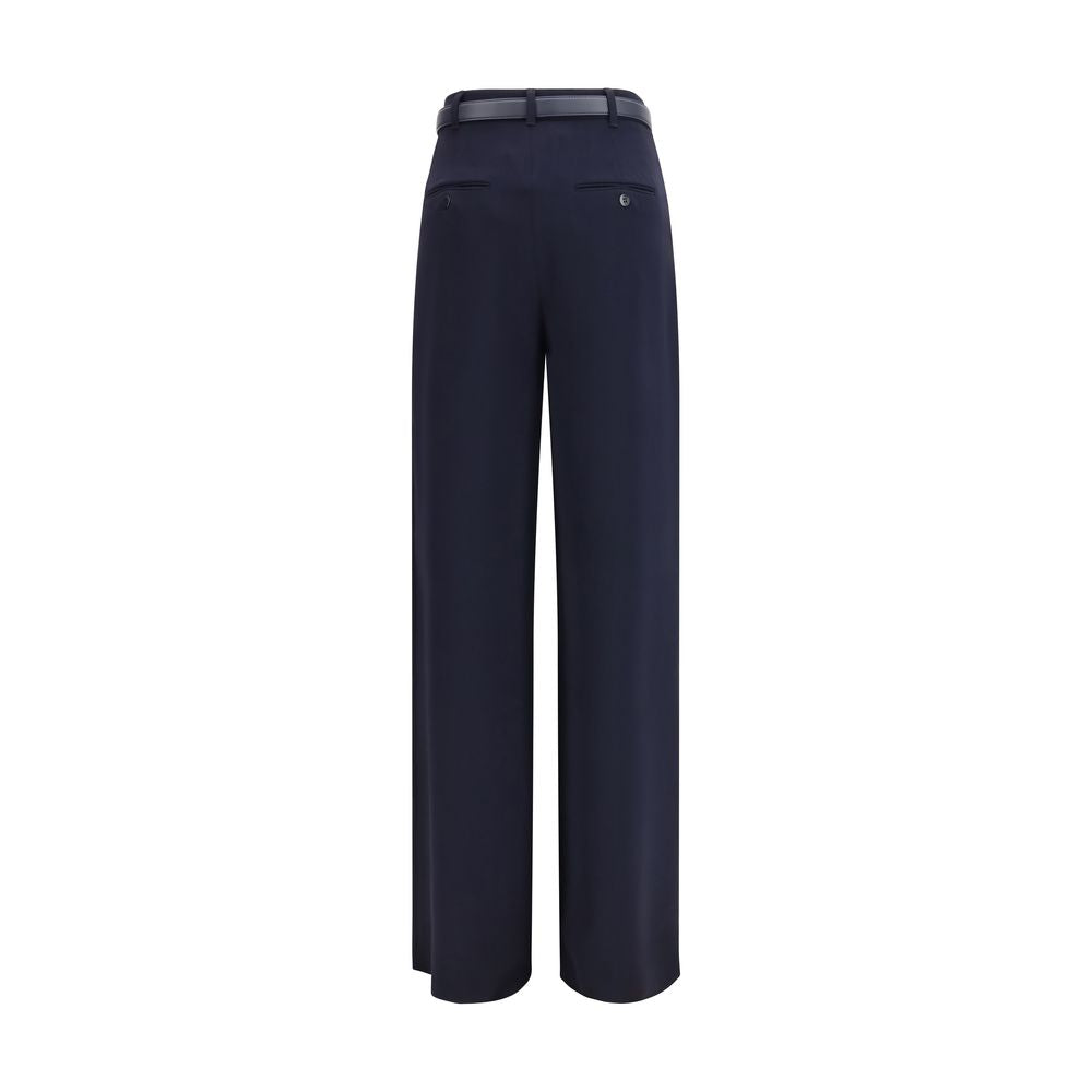 Max Mara Blue Triacetate Dress Pants Max Mara
