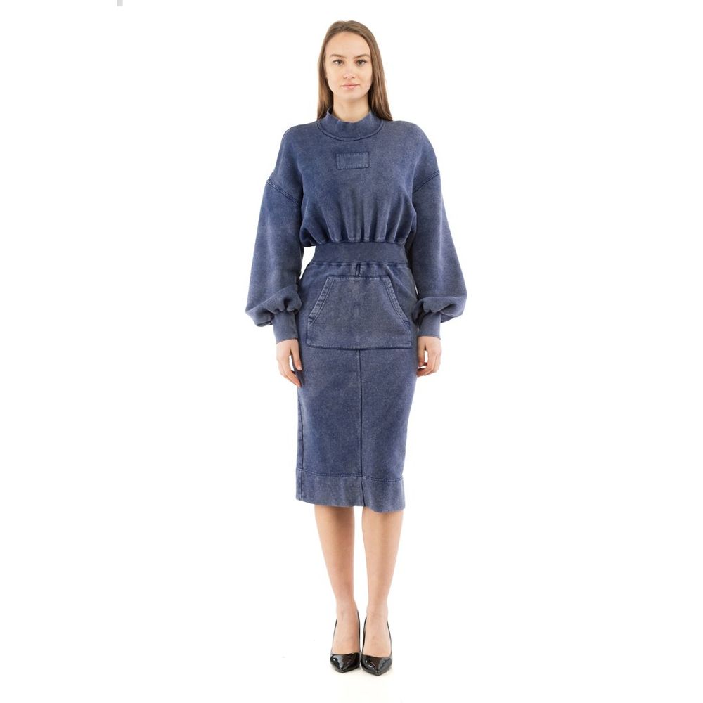 Moschino Multicolor Cotton Casual Dress Moschino