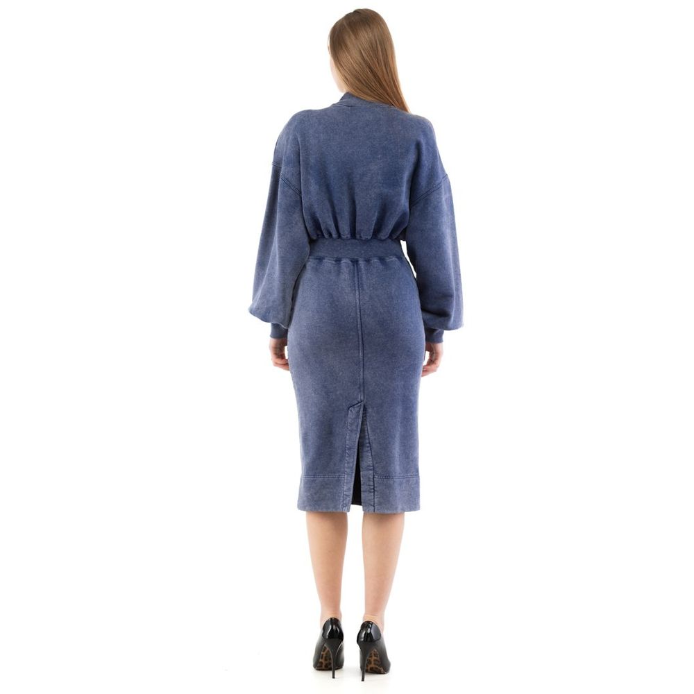 Moschino Multicolor Cotton Casual Dress Moschino