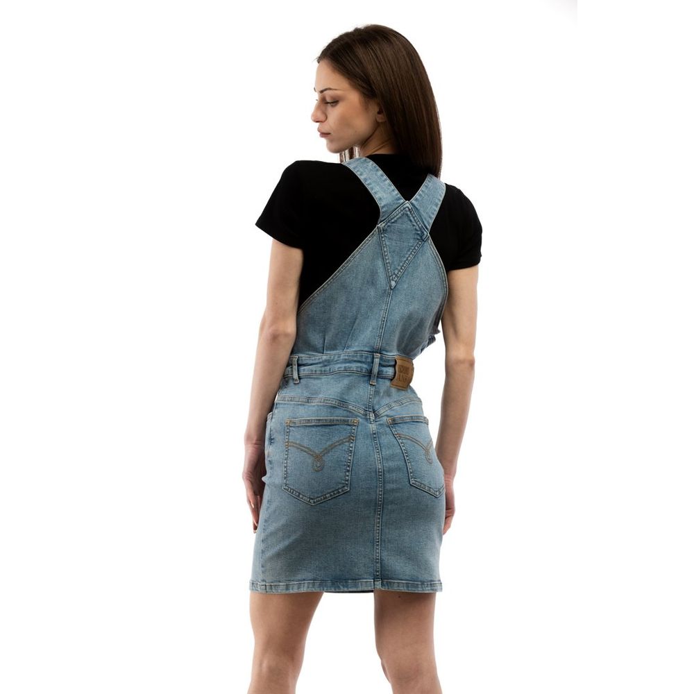 Moschino Multicolor Cotton Casual Dress Moschino