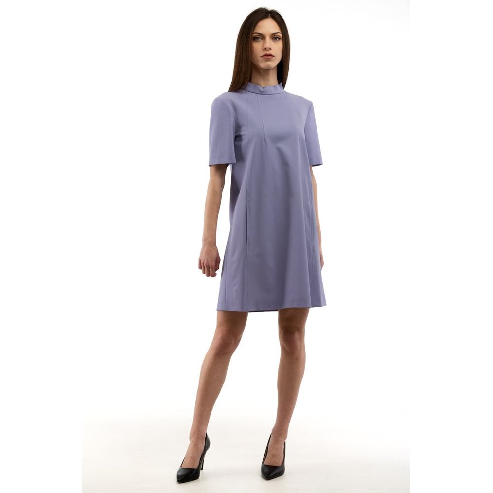 Moschino Purple Polyester Casual Dress Moschino