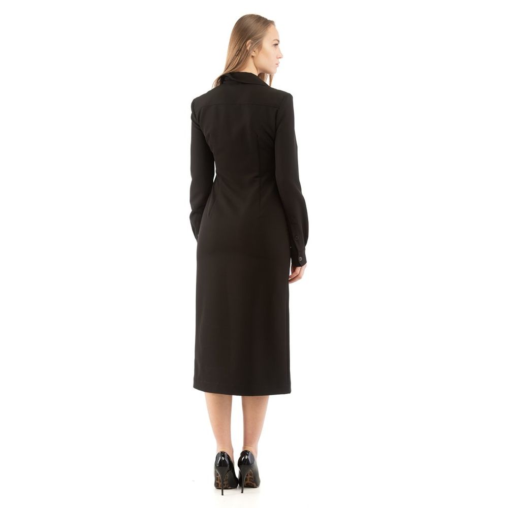 Moschino Black Polyester Casual Dress Moschino