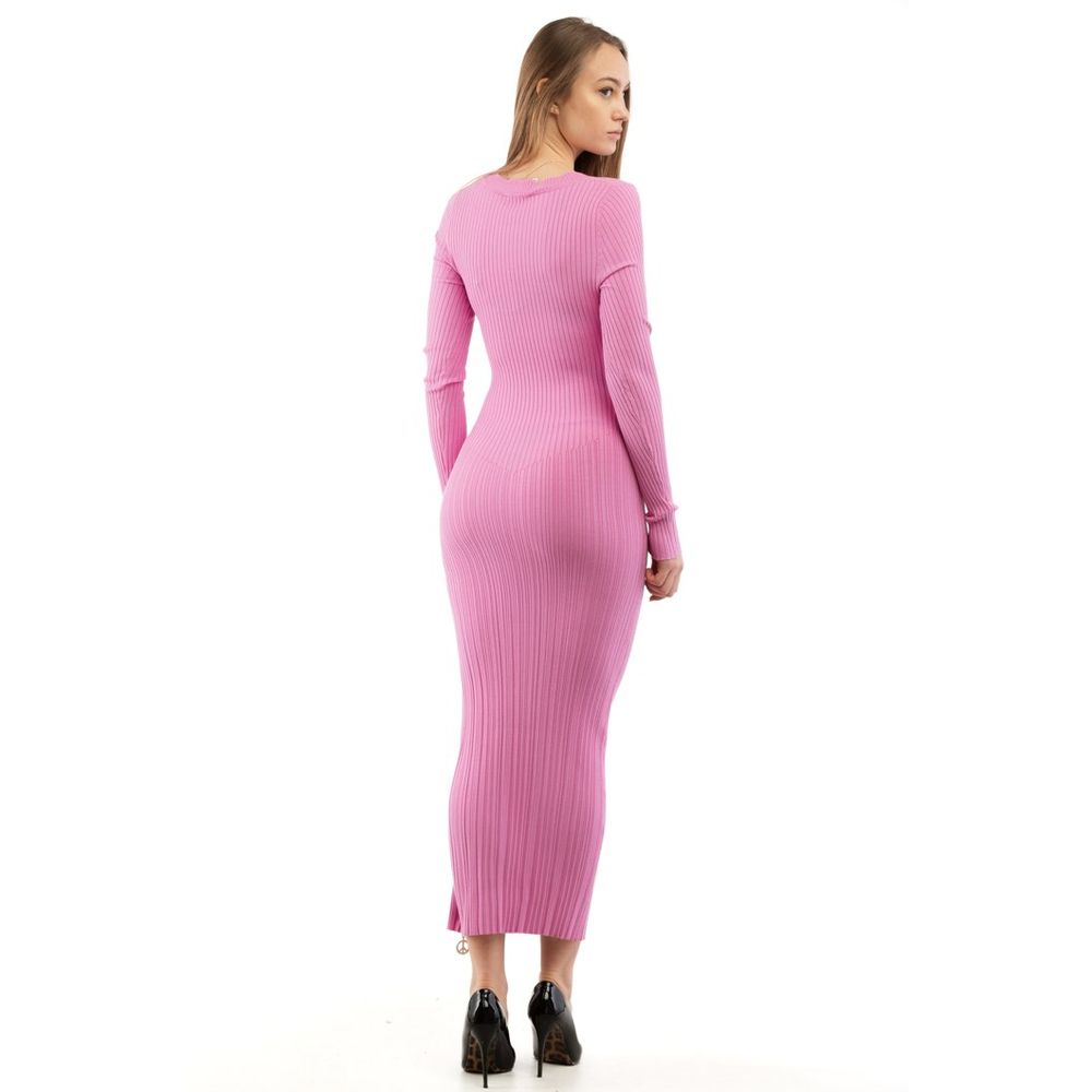 Moschino Multicolor Viscose Casual Dress Moschino