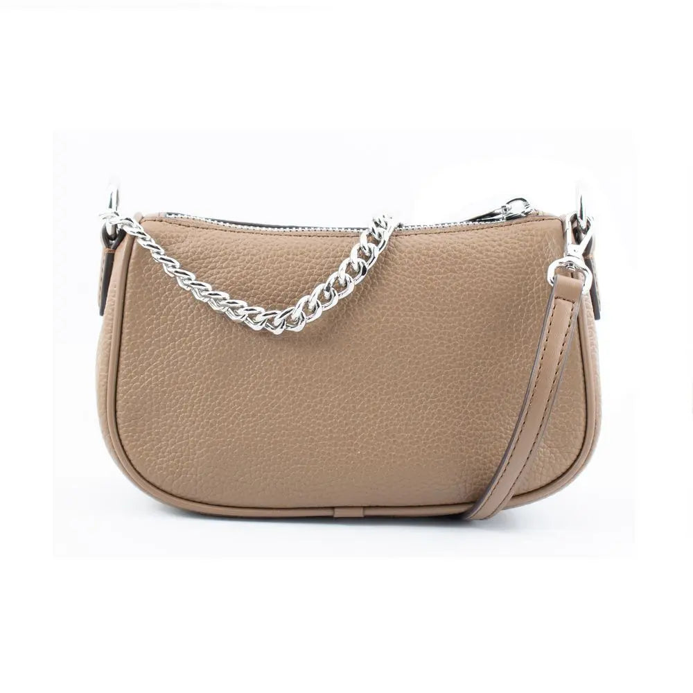 Michael Kors Brown Leather Crossbody Bag Michael Kors