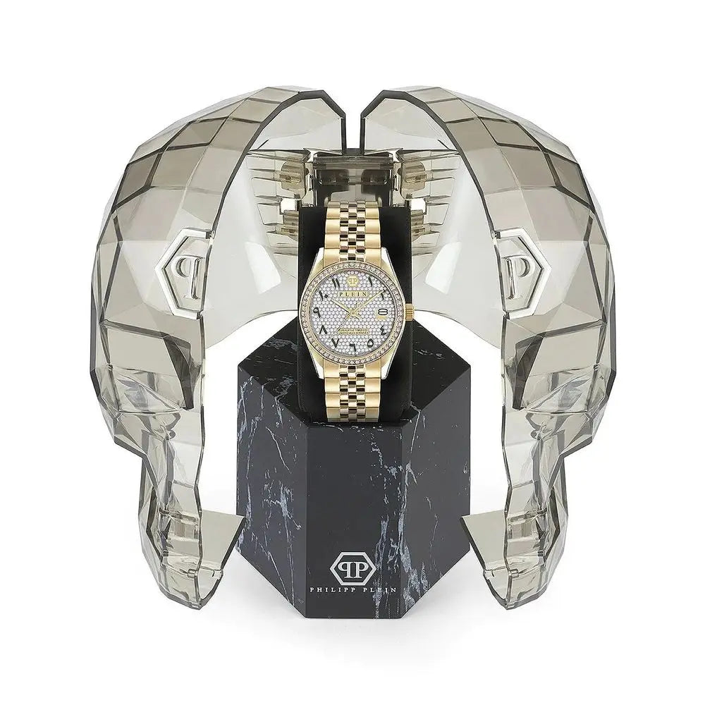 Philipp Plein Gold Stainless Steel Dress Watch Philipp Plein