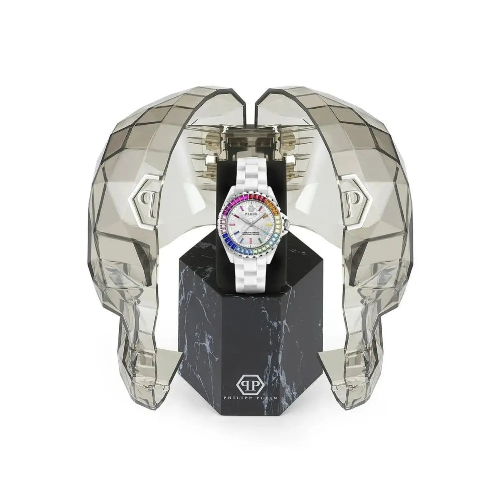 Philipp Plein White Ceramic Dress Watch Philipp Plein