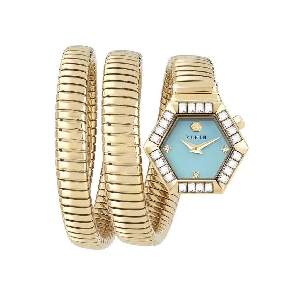 Philipp Plein Gold Stainless Steel Dress Watch Philipp Plein