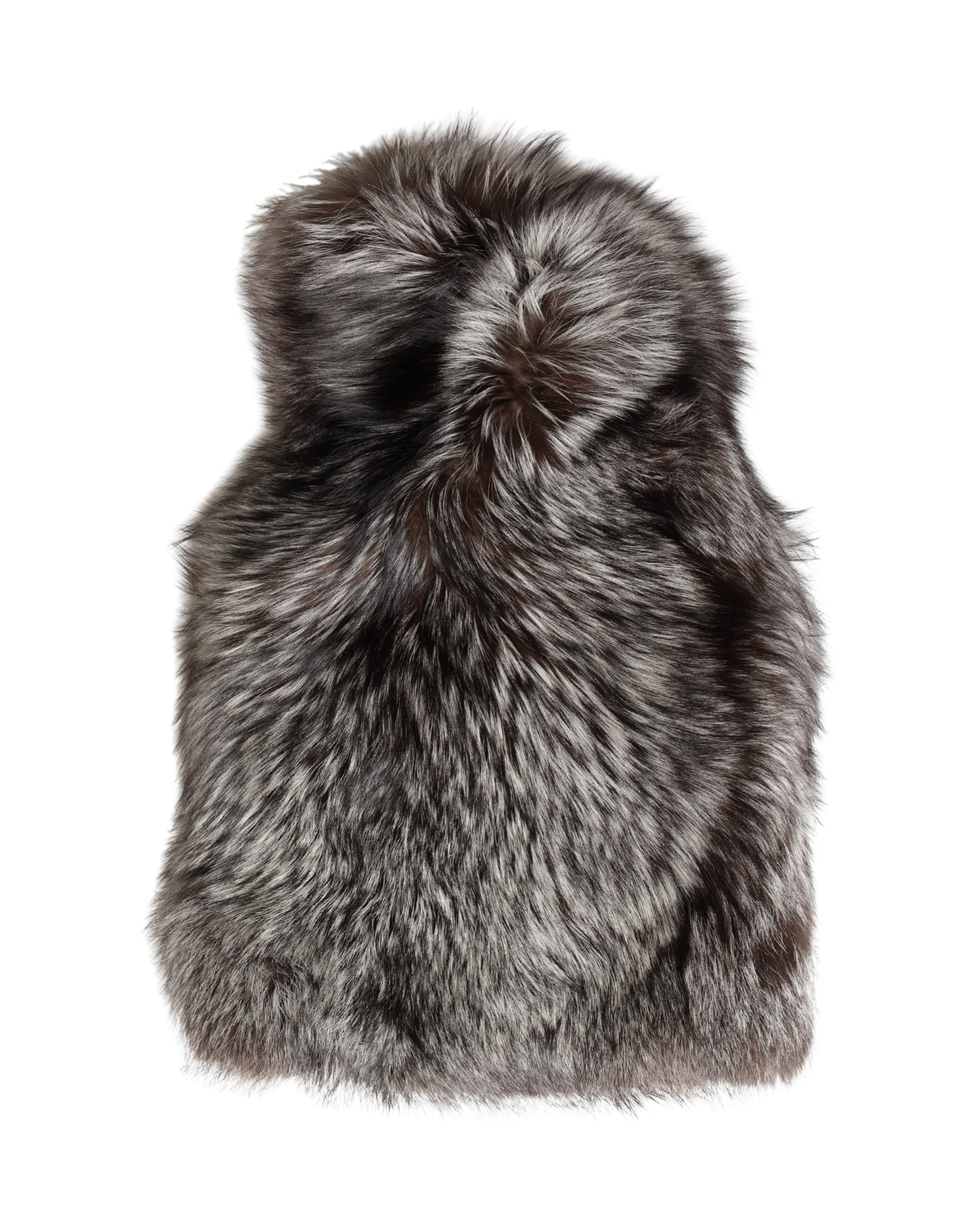 Dolce & Gabbana Brown Faux Fur Whole Head Wrap Capello Hat Dolce & Gabbana