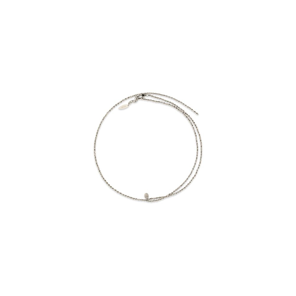 Brunello Cucinelli Silver Metal Necklace Brunello Cucinelli