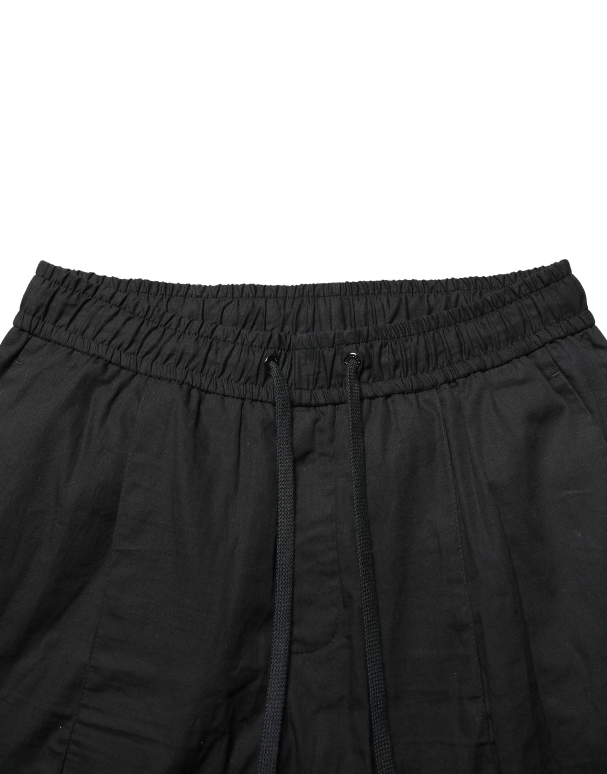 Dolce & Gabbana Black Cotton Skinny Men Jogger Trouser Pants