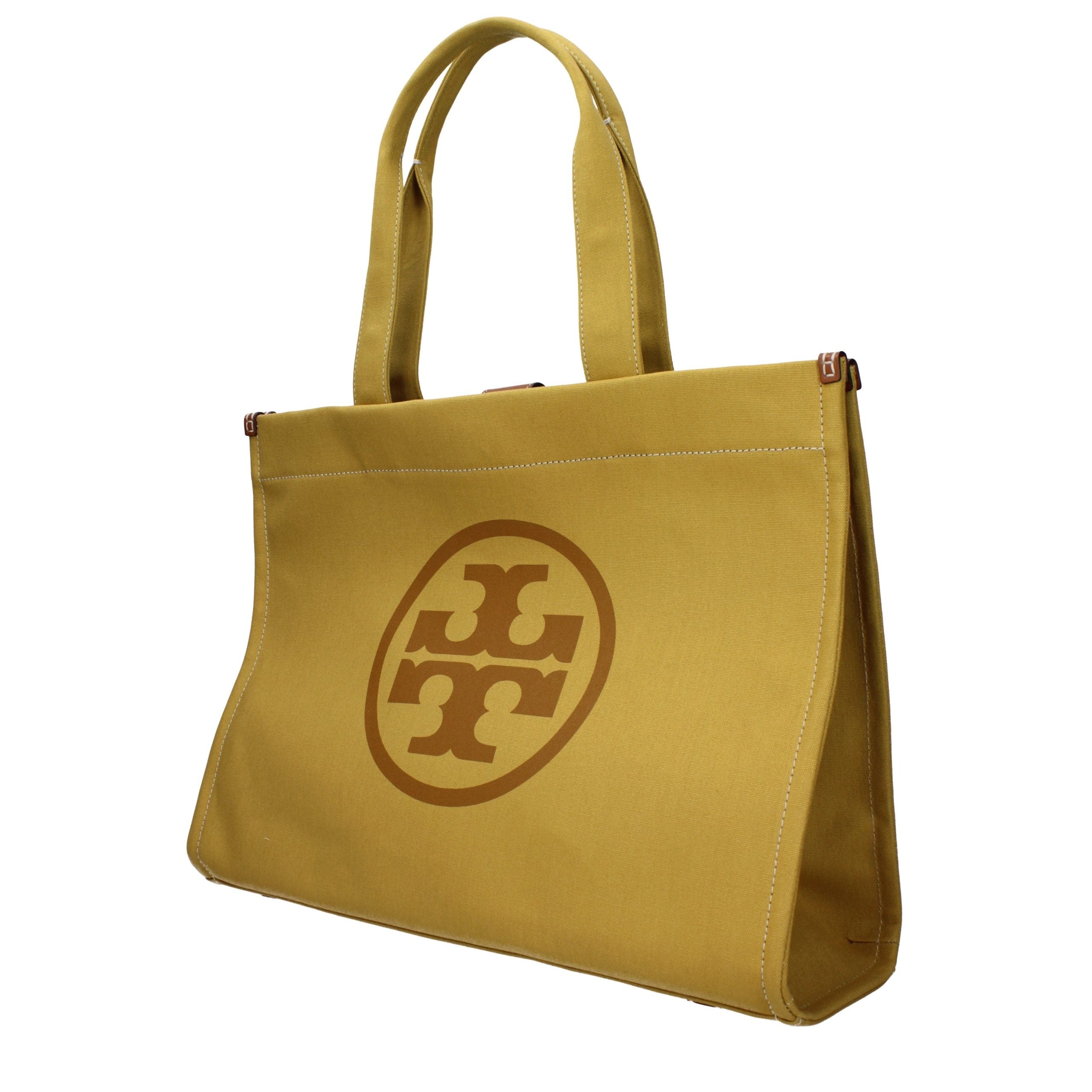 Tory Burch Yellow Fabric Shoulder Bag Tory Burch
