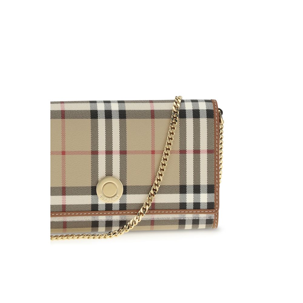 Burberry Beige Polyethylene Wallet Burberry