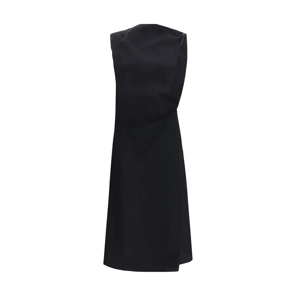 Jacquemus Black Cotton Casual Dress Jacquemus