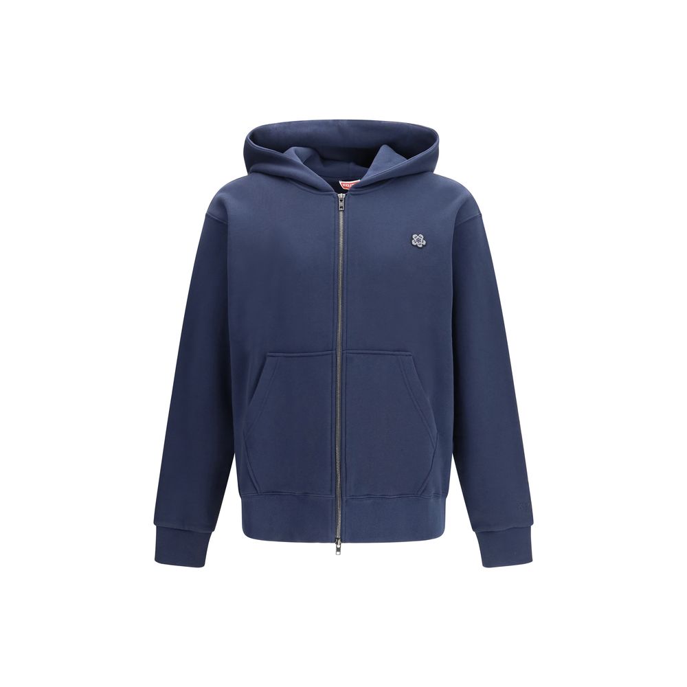 Kenzo Blue Cotton Sweatshirt Kenzo