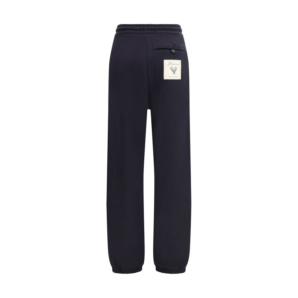 Jacquemus Blue Cotton Joggers (Workout Pants) Jacquemus