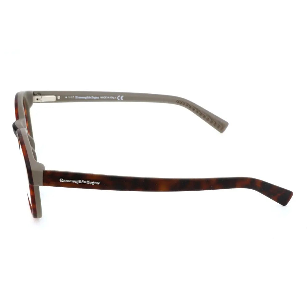 Ermenegildo Zegna Brown Acetate Glasses (Frames) Ermenegildo Zegna