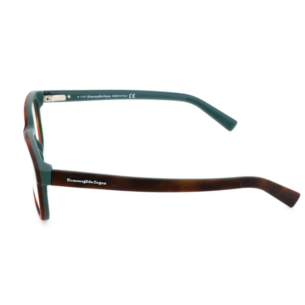 Ermenegildo Zegna Brown Acetate Glasses (Frames) Ermenegildo Zegna