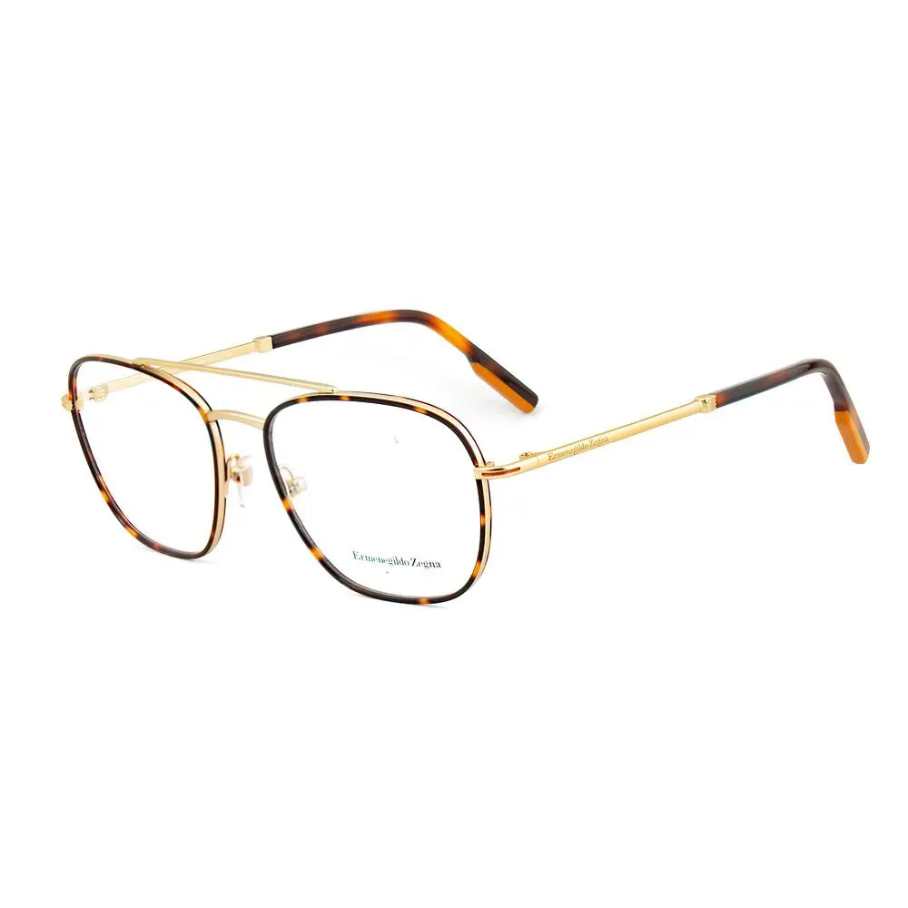 Ermenegildo Zegna Gold Metal Glasses (Frames) Ermenegildo Zegna