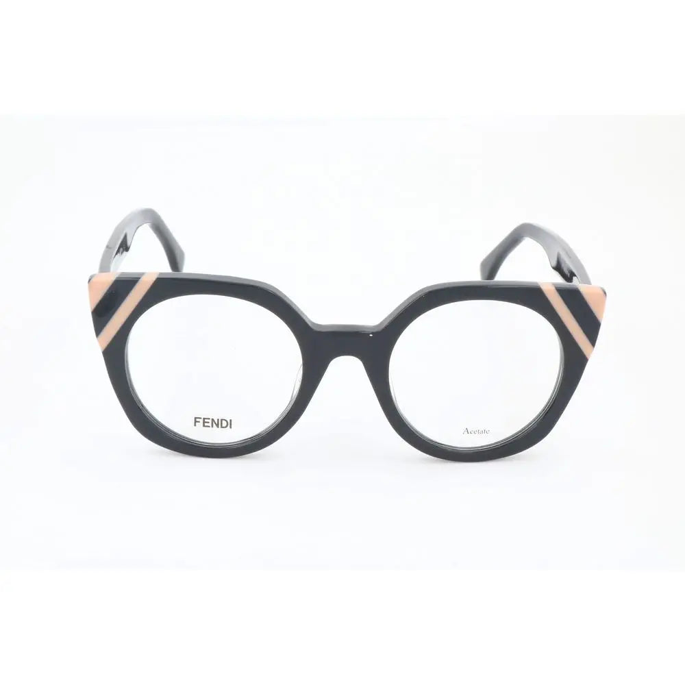 Fendi Gray Acetate Glasses (Frames) Fendi
