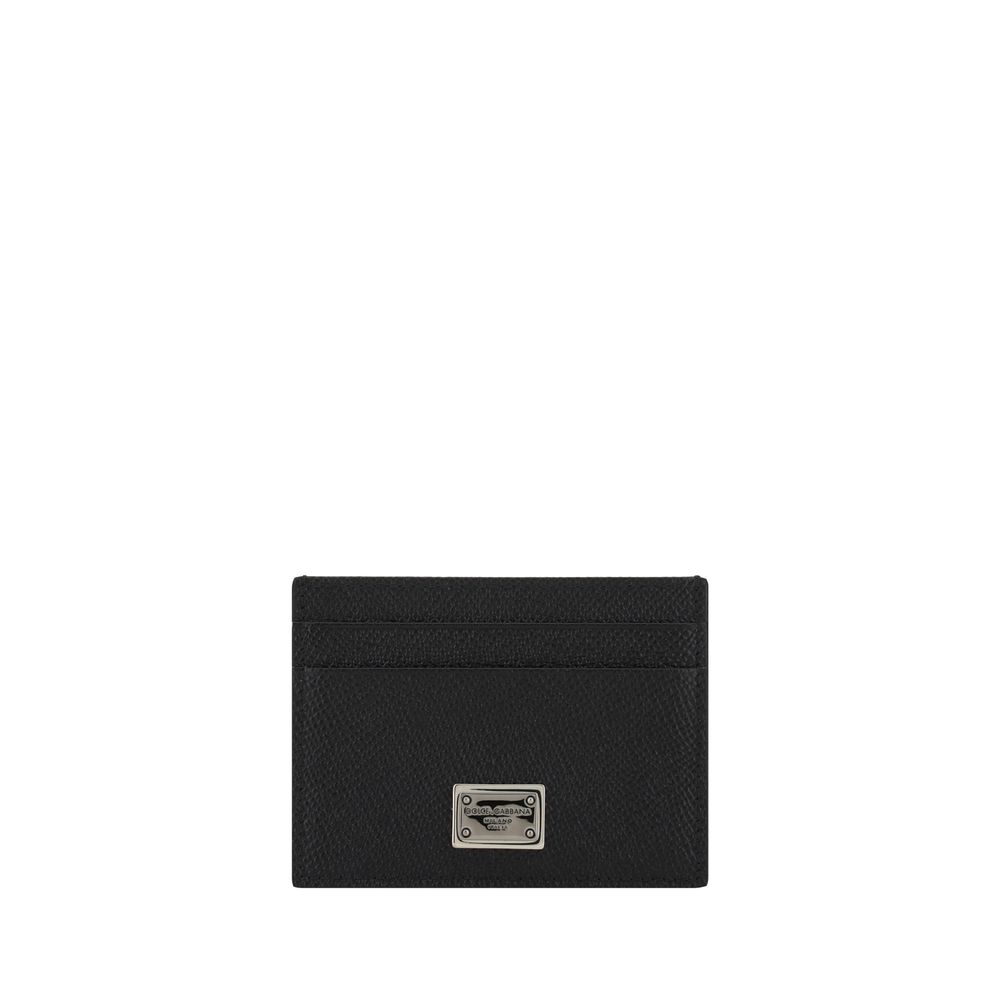 Dolce & Gabbana Black Calf Leather Bos Taurus Wallet Dolce & Gabbana