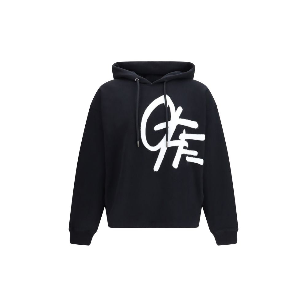 Off-White Black Cotton Sweatshirt Off-White