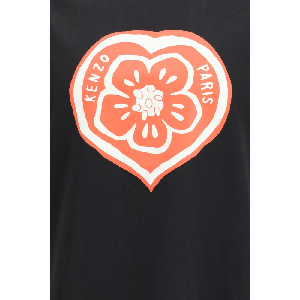 Kenzo Black Cotton T-Shirt Kenzo