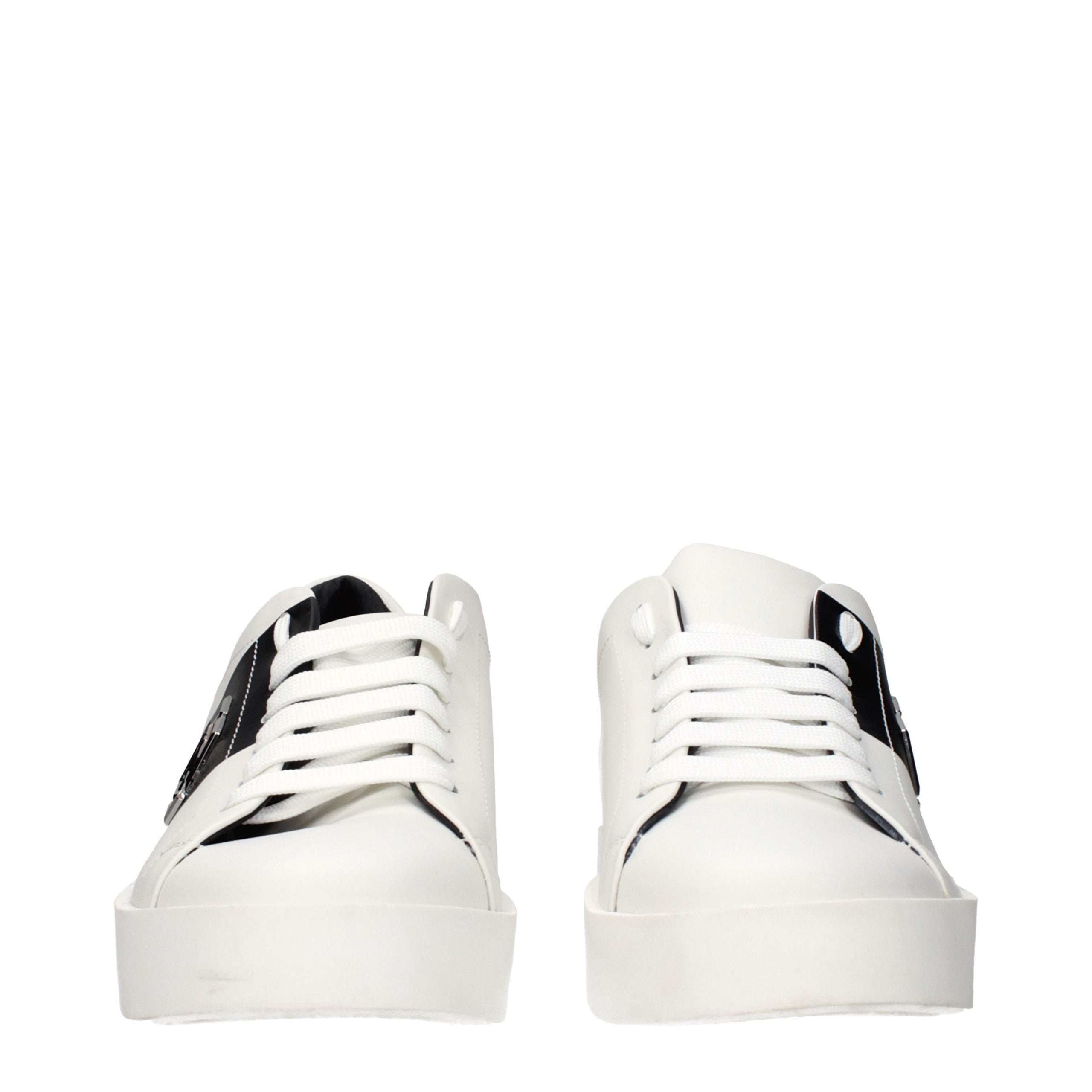 Philipp Plein White Leather Sneakers Philipp Plein