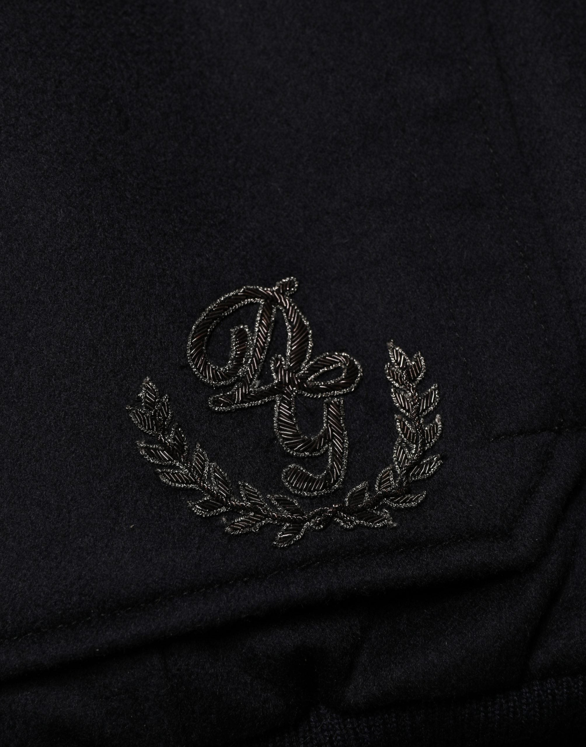 Dolce & Gabbana Black Cashmere Knitted Button Down Jacket Dolce & Gabbana