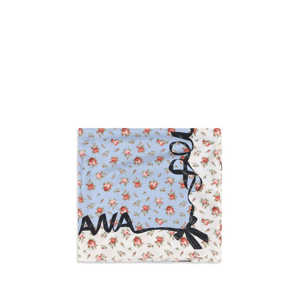 Dolce & Gabbana Multicolor Silk Scarf Dolce & Gabbana