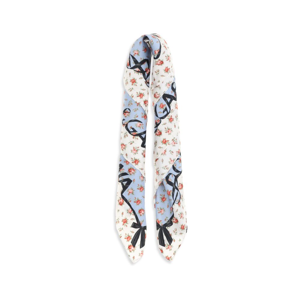 Dolce & Gabbana Multicolor Silk Scarf Dolce & Gabbana