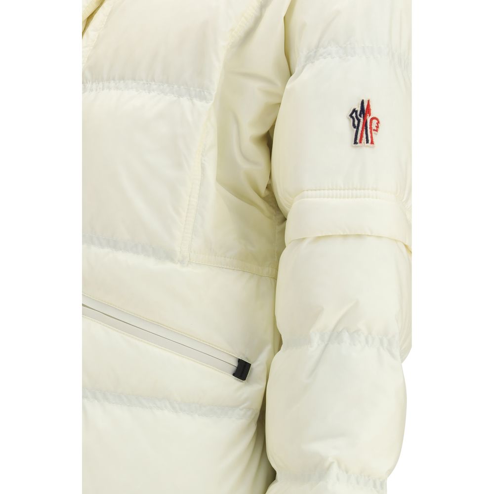 Moncler Grenoble Beige Polyamide Coat Moncler Grenoble