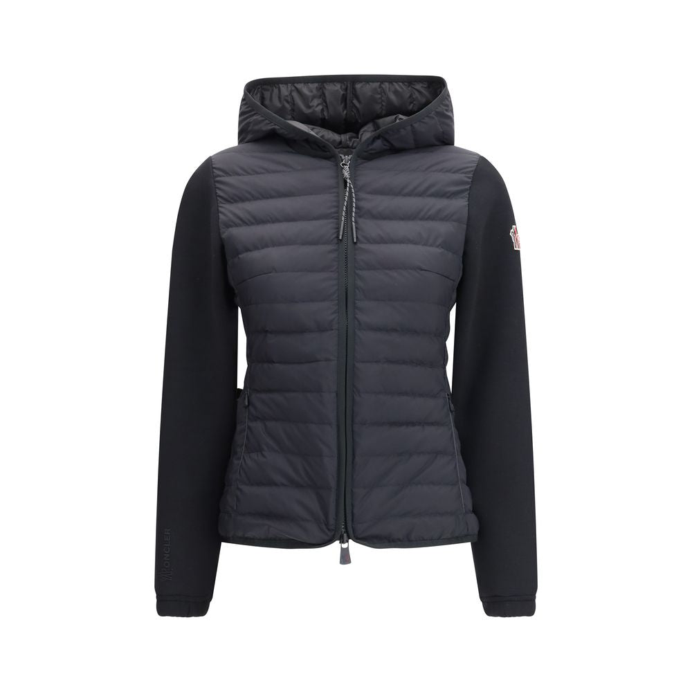 Moncler Grenoble Black Polyamide Full-Length Jacket Moncler Grenoble