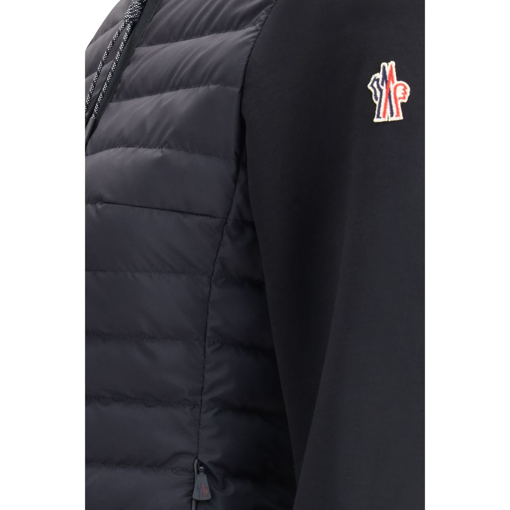 Moncler Grenoble Black Polyamide Full-Length Jacket Moncler Grenoble
