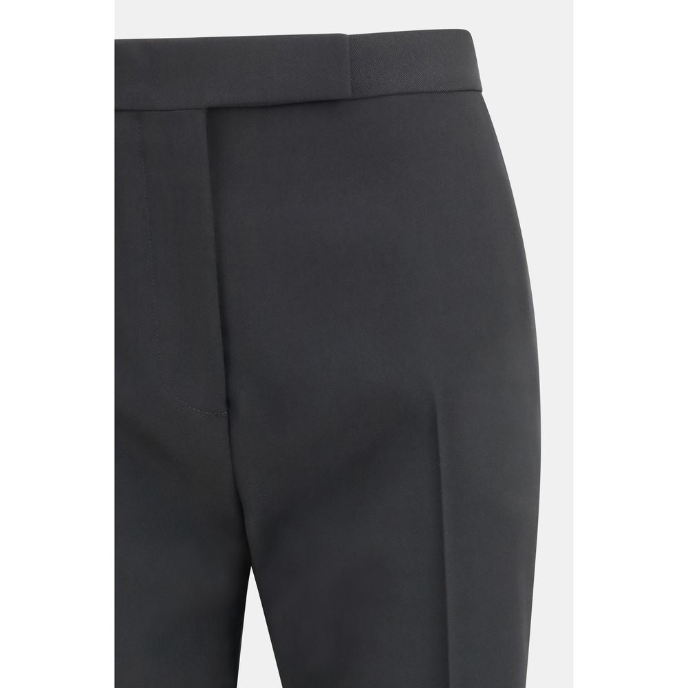 Tom Ford Black Fleece Wool Dress Pants Tom Ford